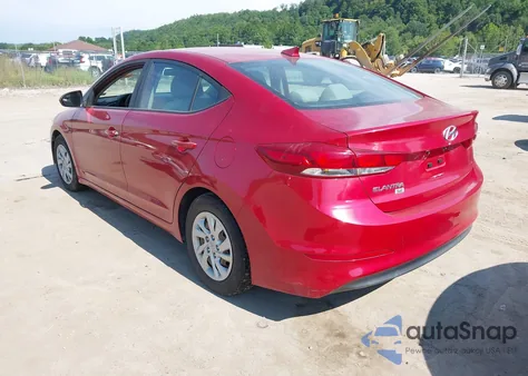 2017 Hyundai Elantra Se из США, поврежденный, VIN 5NPD74LF3HH036154
